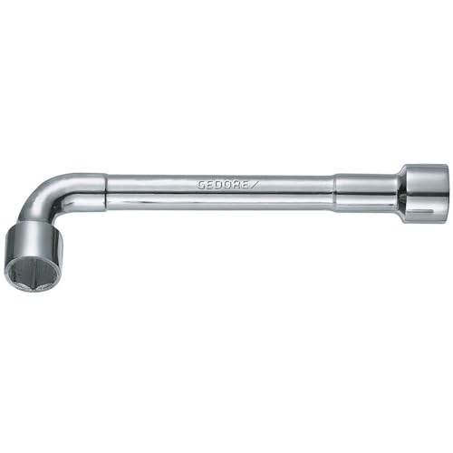 Gedore 25PK6 6 mm 6 Hex Screws Double Socket Wrench Offset - Silver