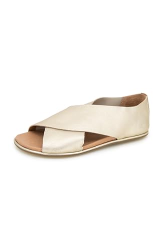 Gentle Souls Womens LANIEY CHAMPAGNE LEATHER 8.5