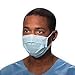 Kimberly-Clark Procedure Mask Pleated, Ear Loops, Blue, 50 Masks/Dispenser Box Not Made with Latex (Blue)