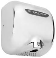 XLERATOR XL-C CHROME 110/120V 1.1 NOISE REDUCTION NOZZLE HAND DRYER WITH SPEED AND HEAT CONTROL
