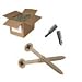 25 lb 9 x 2-1/2" Deck Screws TAN