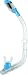 Cressi Mini Dry Junior, clear/blue
