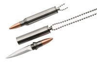 30-06 bullet 3" neck knife