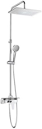 Roca - Column for Shower Mixer - Even-M Square Series - A5A9B90C00, Chrome