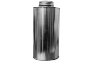 Dominion Sure Seal Empty Schutz Can with Lid – Industrial Grade Metal Storage Container for Paint, Solvent, & Chemicals, Reus
