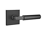 EMTEK Square Rosette Passage Set with Matching