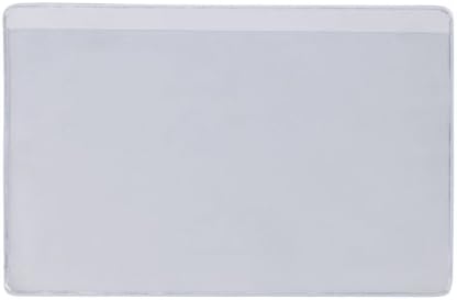 Press-On Vinyl ENV,Long Side Open,2x3.5,Clr,50/CS