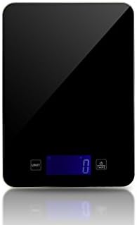 Nucookery Digital Nutrition Food Scale | Tempered Glass Precision Kitchen Scale With Tare Function, Bluetooth &amp; LCD Backlit Display | For Cooking, Food Portion, Baking, Weight Watchers, Jewelry &amp; Diet