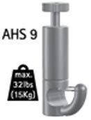 Arti Teq Self Gripping Picture Hanger Hooks with Anti-Theft Security Feature, 2 Picture Hooks Pack