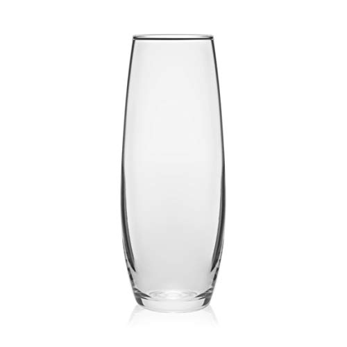 Libbey Stemless Flute Glasses, 9.6ounce, Set of 6 Pricepulse