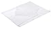 Mellanni Cotton Pillow Cases w/Zipper - Set of 2 Standard Pillow Covers, Protectors 20 x 30 Inches (2-Pack Queen, White)