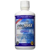 Intramax Liquid Nutrition, Peach Mango Flavor, 8g Fiber/4g Protein Per Serv., Vitamins, Minerals, Enzymes, Fiber, 32oz(946ml) - 1 Month Supply