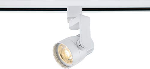 Nuvo TH423 12W Angle Arm Adjustable LED Track Head, 36-Degree Beam Spread, White