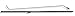 Deadly Decoy Adjustable Flyer Pole Kit, Black