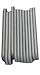 Iridesi Mini Nail Files Black 3.5 Inches Long 5/8 Inch Wide Emery Boards 100 180 Grit Fingernail Filers Per Pack