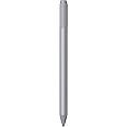 Microsoft Surface Pen for Surface Pro 7 Pro 6 Surface Laptop 3 Surface Book 2 Laptop 2 Surface Go Studio 2 Pro 5 Pro 4 4096 Pressure Points Rubber Eraser Bluetooth 4.0 Platinum