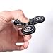 SPINTECH - Omega Tri-Spinner Fidget Toy With Premium Hybrid Ceramic Bearing (Regular, Black)