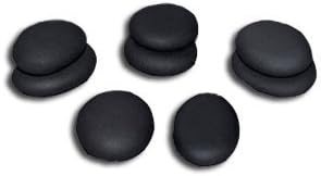 Hot Stone Therapy, 8 pc. Facial Stones by Massage Naturals