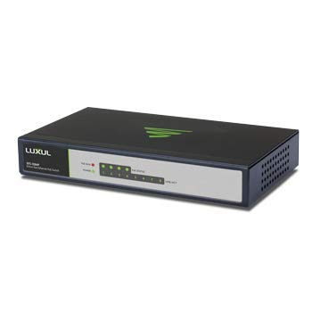 LuxulWireless, XFS-1084P | Ethernet Switch, (8) 10/100 Mbps RJ45 Port, 58 Watt, 32 to 104 Deg F, 3.9" Length x 6.7" Width x 1.1" Height