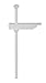 Zippity Outdoor Products ZP19010 Rockport Mailbox Post, White