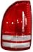 TYC Left Tail Light Assembly Compatible with 1997-2004 Dodge Dakota