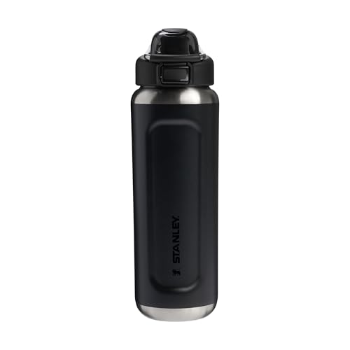 Wellspring Bottle 0.7L - 12 Horas Fría - 40 Hours Helada - Sin BPA Botella Agua Acero Inoxidable - Apta Para Lavavajillas - Aislamiento Al Vacío - Black 2.0