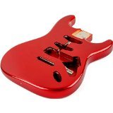Fender stratocaster body (vintage bridge) - candy apple…
