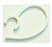10 Pack Clear Heavy Duty Samsung compatible Replacement Ear Hooks HM1900 HM 1900 Clear & 1 Free White NoBreak