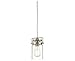 Kichler Lighting 42878NI Brinley 1LT Mini-Pendant, Brushed Nickel Finish with Clear Glass Shade