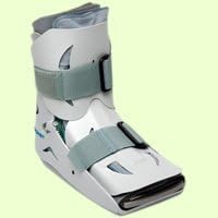 DJO 01A-S AIRCAST SP Walker Short Pneumatic Safety Shoe, Men Size 4-7, Women Size 5-8, Small