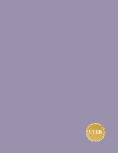 Notebook: Dark purple, Line ruled diary / journal / blank book, 8.5x11 in, 110 Pages: Blank notebook to write in your wisdom thoughts, new idea, special moments, or daily to-do-list