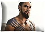Cotton Polyester Livingroom Pillow Shells Case Comfort Jason Momoa Pillowcases Zippered 20x30 inch 50x76 cm