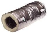 Quietflex 503312 Flex Duct 4 In. Diameter#44; R-6 Insulation Value#44; 25 Ft. Length