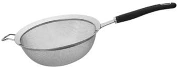 Lakeland 20cm Soft-Grip Stainless Steel Sieve with Dishwasher Safe Handle