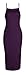 Forever Womens Plain Strappy Viscose Bodycon Long Midi Dress