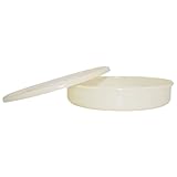 ADAMAS-BETA Test Sieve Pan and Lid,Nylon Mesh