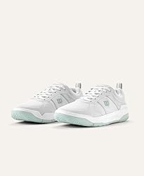 WILSON Women's Pickle Pro Sneaker, White/Surf
