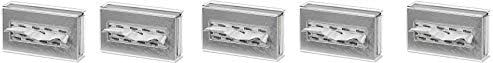 Clearform ML7083 Clear Acrylic Tissue Box Holder, Wall-Mount (5-(Pack))