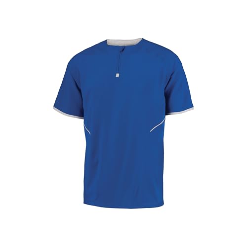 Russell Athletic Short Sleeve Pullover Royal/White M