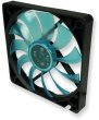Slim 12 UV Blue, Silent Slim 120mm UV Reactive Fan