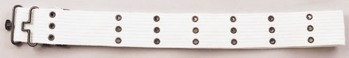 Rothco Canvas Pistol Belt, White, 42''