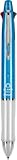 Pilot Dr. Grip 4+1 Multifunction Ballpoint Pen + Pencil, Assorted Color Inks, Turquoise Barrel, 1-Pack (36224)