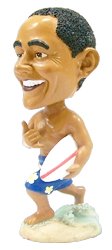 Barack Obama Surfing Bobble Head Doll 4