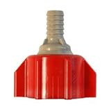 Coke Bag in Box Bib Connector 3/8” Red Cc-bib