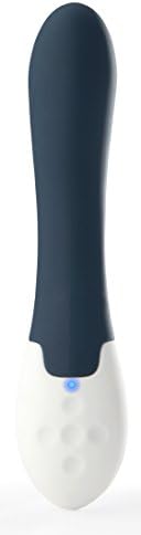 Rock Solid Cordless Therapeutic Wand Massager - Waterproof with 10 Vibration Patterns - Heat Function - USB Rechargeable - Soft Medical Grade Silicone - For Muscle Aches &amp; Stress Relief