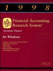 1998 Financial Accounting Research System - 1998 Academic Version, FASB, 0471237973