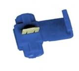 Quick Splice Wire Tap Connector 16-14 Gauge (Blue) - 100 Pack