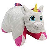 Flipazoo Flip ‘N’ Play Friends Plush Toy & Pillow in 1 (Unicorn/Fashion Kitty) Instantly Transforms for Hours of Playtime and Naptime Fun