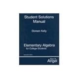 Elementary Algebra for College Students, Angel, Allen R. and Ziegler, Michael, 0321653130