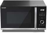 Sharp YC-QS254AU-B 25 Litre 900W Digital Flatbed Microwave Black view 5
